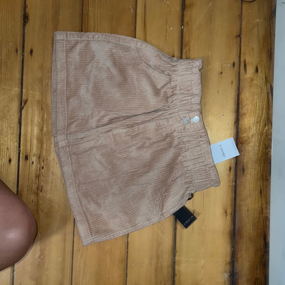 Taupe Corduroy Skirt